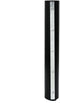 vidaXL - Wortelbarrière - met - Verbindingrails - Zwart - 0,7x3 - m - 1,5 - mm - HDPE