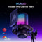 DGM20S Zwarte USB Condensator Gaming Microfoon met Mute, Gain en RGB Verlichting