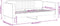 vidaXL - Slaapbank - 90x200 - cm - fluweel - zwart