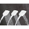 GROHE Vitalio SmartActive 130 Cube Glijstangset - QuickFix - 3 straalsoorten - chroom - 26596000