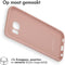 iMoshion Hoesje Geschikt voor Samsung Galaxy S7 Hoesje Siliconen - iMoshion Color Backcover - lichtroze
