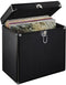 Hama 00181436 - Opslagmedia case - Aluminium koffer voor 50 LP's - Zwart