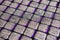 Vloerkleed Louis de Poortere Splendore di Venezia Quadrini Malva 9021 - maat 300 x 400 cm
