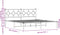 vidaXL - Bedframe - met - hoofdbord - metaal - zwart - 180x200 - cm