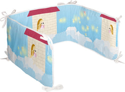 Wiegbeschermer HappyFriday Mr Fox Long braid Multicolour 210 x 40 cm