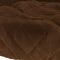 vidaXL - Hondenmand - 70x55x23 - cm - pluche - bruin