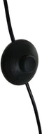 Light & Living Vloerlamp UNDAI - Metaal - 25,5 x 25,5 x 140 cm - Donker Ruw Nikkel