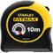 Rolbandmaat - STANLEY FATMAX - FMHT36142-0 - Pantserblad - 10 m - 32 mm - Ultra dik