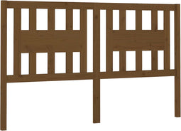 vidaXL - Hoofdbord - 156x4x100 - cm - massief - grenenhout - honingbruin