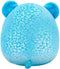 Squishmallows Sarge - Pluche - 30cm - Blauwe Jaguar met Iridescent Spots