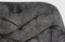 HSM Collection-Eetkamerstoel Liverpool S/2-56x61x79-Antraciet/Zwart-Stof/Metaal