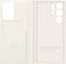 Samsung Galaxy S23 Ultra - Smart View Wallet Case - Antibacterieel - Beige