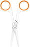 Slice 10544 Universele schaar Linkshandig, Rechtshandig 141 mm Wit, Oranje