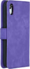 iMoshion Hoesje Geschikt voor iPhone Xr Hoesje Met Pasjeshouder - iMoshion Uitneembare 2-in-1 Luxe Bookcase - Paars