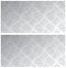 vidaXL - Aluminium - Checkerplaten - - - 2 - Pack, - Antislip, - 40x20 - cm