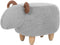 LAMB - Hocker - Grijs - Polyester