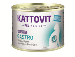 Kattovit - Feline Dieet Gastro 12x185g - Eend