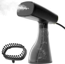 HomeShift Kledingstomer V2 - Handstomer - 380ML - 99.9% bacteriën verwijderd - Zwart