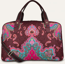 Oilily Oilily Weekendtas - Tas - Dames - Ritssluiting - Verstelbare Schouderband - Bruin - One size