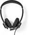 Nedis CHSTU310BK - USB-headset - Draadloos - Zwart