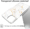 iMoshion Hoesje Geschikt voor iPhone 14 Hoesje Siliconen - iMoshion Design hoesje - Wit / White Marble