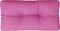 vidaXL - Palletkussen - 70x40x12 - cm - stof - roze