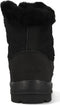 Warmbat Abbott - Snowboots - Waterafstotend leer - Gevoerd met Merino schapenwol - Zwart - Maat 41