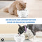 Vulpes Goods® Pets - Drinkfontein voor Katten & Honden - Draadloos met Infraroodsensor - 1L - Fluisterstil - Oplaadbaar - Premium White