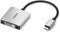 Marmitek 08372 - USB-C naar DVI adapter - 15 cm - Zilver Zwart