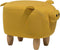 PIGGY - Hocker - Geel - Polyester