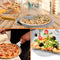 Inpro Pizzaschep RVS - Rond - Houten handvat - 30 cm diameter - Vaatwasbestendig