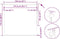 vidaXL - Rolgordijn - verduisterend - koffie - 145x175 - cm - stofbreedte - 141,6 - cm