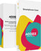 Accezz Galaxy A54 (5G) - 100% Recycled Clear Backcover - Schokabsorberend - Transparant