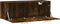 vidaXL - Wandkast - 100x36,5x35 - cm - bewerkt - hout - gerookt - eikenkleurig