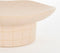 Mica Decorations Wolga - Schaal op Voet - L24,5 x B23 x H9,5 cm - Beige