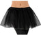 Dames verkleed rokje/tutu - tule stof met elastiek - oranje - one size