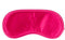 Roze satijnen oogmasker