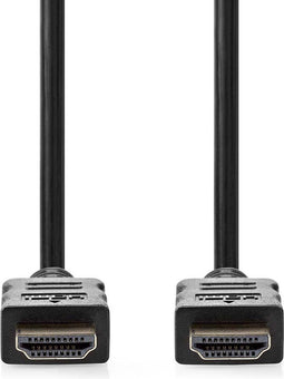 Nedis HDMI-Kabel - High Speed HDMI met Ethernet - 4K@30Hz - 5 m - Zwart