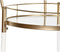 Keukentrolley DKD Home Decor Gouden Metaal Acryl (50 x 50 x 80 cm)