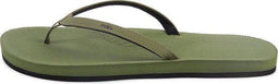 Indosole Essentials - Flip Flops Dames Slippers - Recycled Rubber - Groen (37/38)