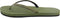 Indosole Essentials - Flip Flops Dames Slippers - Recycled Rubber - Groen (37/38)