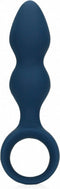 Shots - Loveline LOVE042BLU - Teardrop Shaped Anal Plug - Medium - Baltic Blue