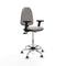 Piqueras y Crespo B2D05RT - Bureaustoel - Hoogteverstelbaar met armleuning - Wit