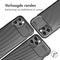 iMoshion Hoesje Geschikt voor iPhone 12 Pro Max Hoesje Siliconen - iMoshion Carbon Softcase Backcover - Zwart