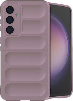 imoshion Hoesje - Geschikt voor Samsung Galaxy S23 FE - EasyGrip Backcover - Paars