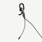 Nedis CHSTUM210BK - In-ear headset - Afneembare earwing - Grijs Zwart