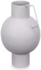 Vaas Bol Grijs Staal 15 x 23 x 13 cm (6 Stuks)