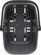 New Looxs Clipper Racktime - Fietsmand achterop - Hondenfietsmand en boodschappenmand - Antraciet