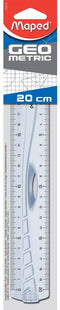 Maped decimeterlat Geometric dubbele decimeter, 20 cm