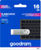 Goodram UNO3 - USB-stick 16GB - USB 3.2 (Gen1, 5Gb/s) - Zilver